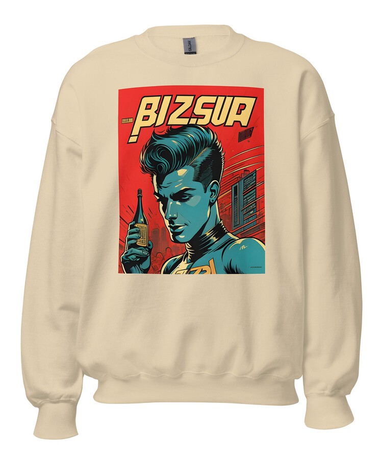 Unisex Crew Neck Sweatshirt - Ibiza Night Club Heroes Comic Series v.1 | Sweatshirt | Buy Online | GRAPHIC T-SHIRTS