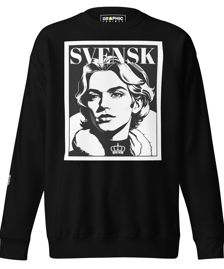 Unisex Premium Sweatshirt - Swedish Superstar Series v.31 | Sweatshirt | Buy Online | GRAPHIC T-SHIRTS