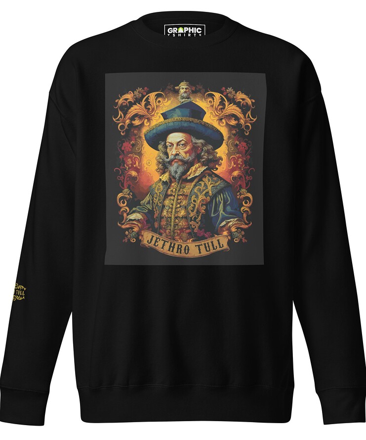 Unisex Premium Sweatshirt - Jethro Tull The Quintessential Artist Series v.6 | Sweatshirt | Buy Online | GRAPHIC T-SHIRTS