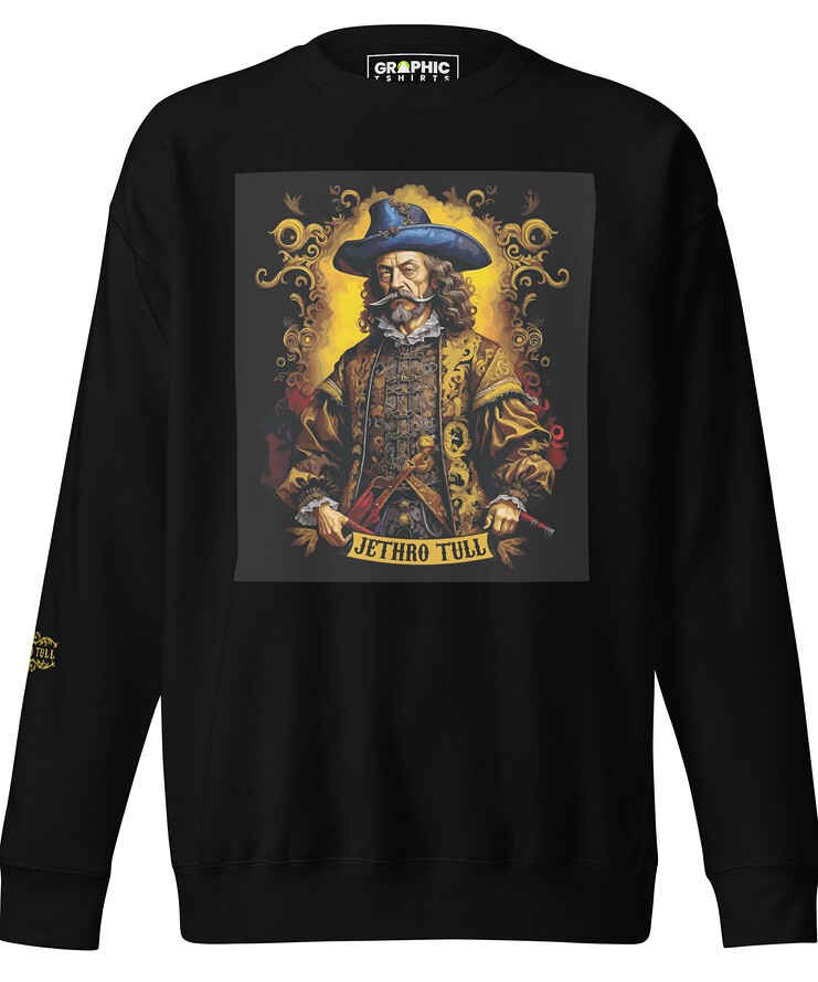 Unisex Premium Sweatshirt - Jethro Tull The Quintessential Artist Series v.3 | Sweatshirt | Buy Online | GRAPHIC T-SHIRTS