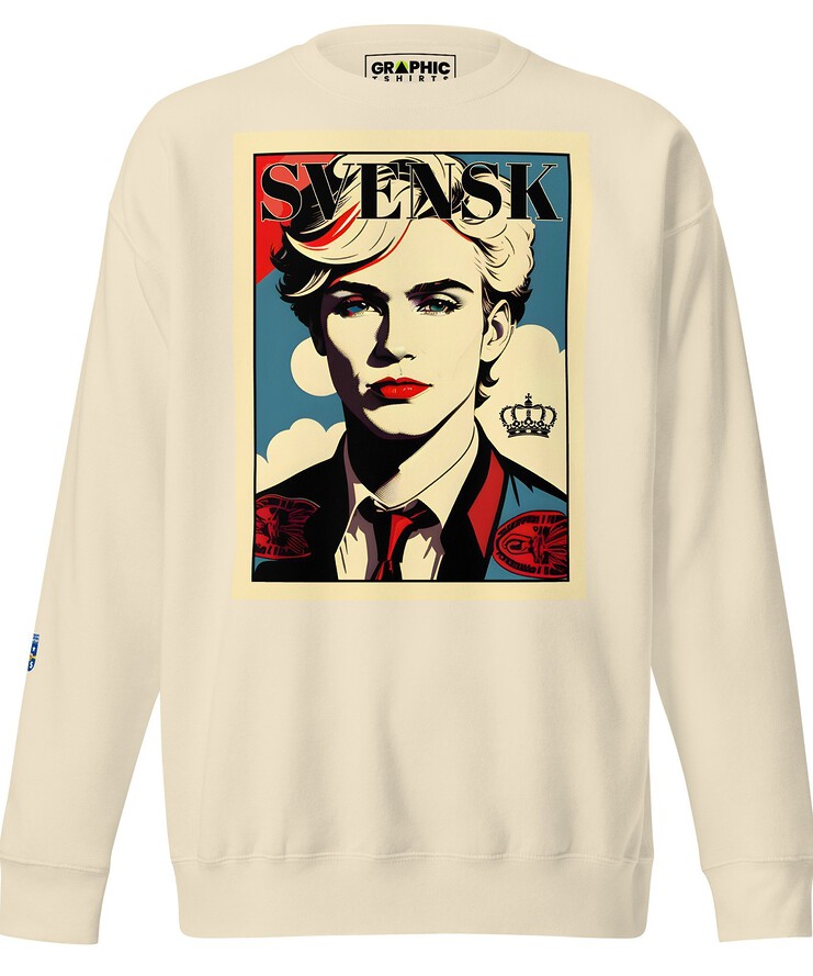Unisex Premium Sweatshirt - Swedish Superstar Series v.24 | Sweatshirt | Buy Online | GRAPHIC T-SHIRTS