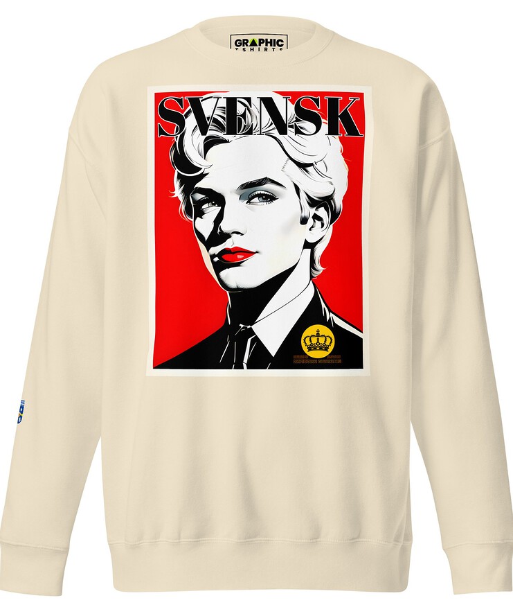 Unisex Premium Sweatshirt - Swedish Superstar Series v.19 | Sweatshirt | Buy Online | GRAPHIC T-SHIRTS