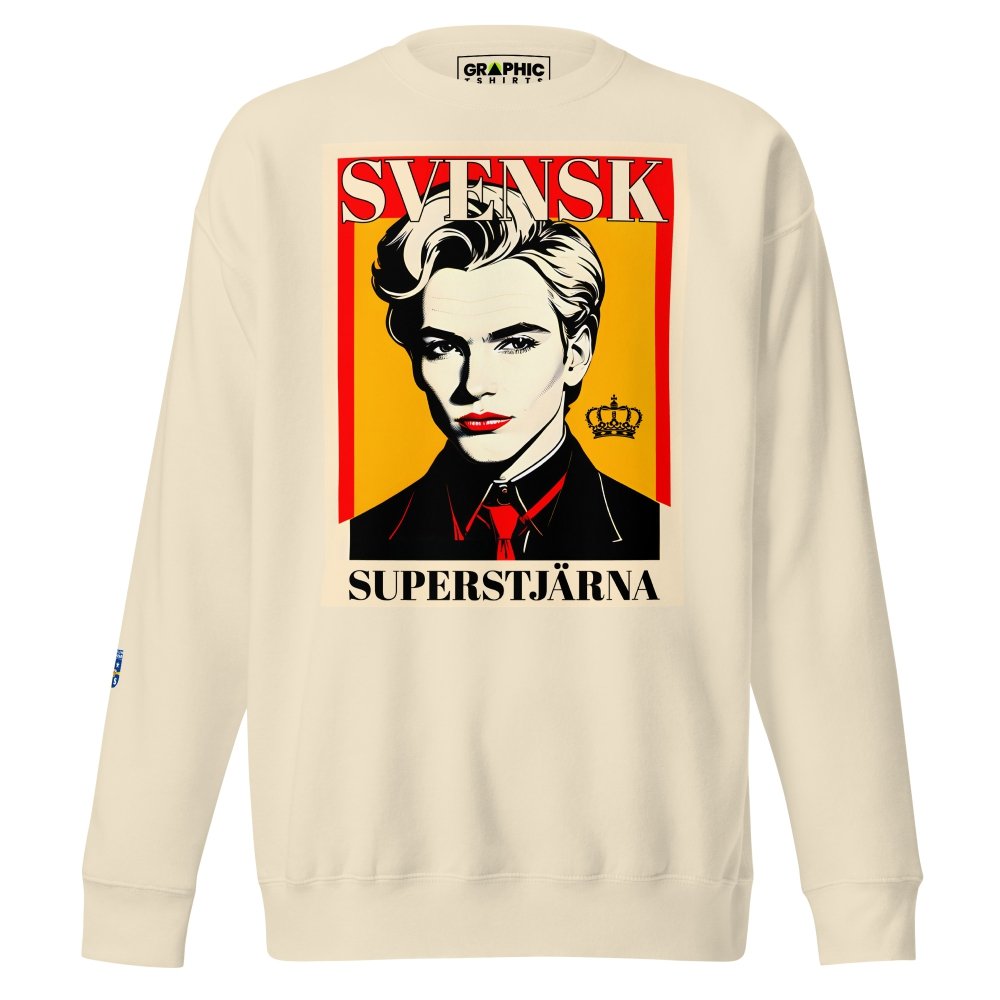 Unisex Premium Sweatshirt - Swedish Superstar Series v.10 — GRAPHIC T-SHIRTS