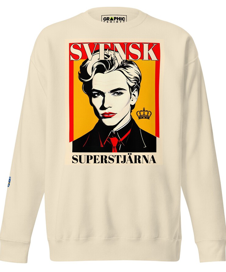 Unisex Premium Sweatshirt - Swedish Superstar Series v.10 | Sweatshirt | Buy Online | GRAPHIC T-SHIRTS