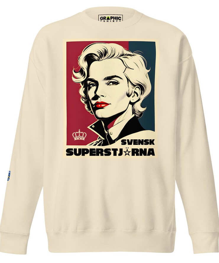 Unisex Premium Sweatshirt - Swedish Superstar Series v.5 | Sweatshirt | Buy Online | GRAPHIC T-SHIRTS