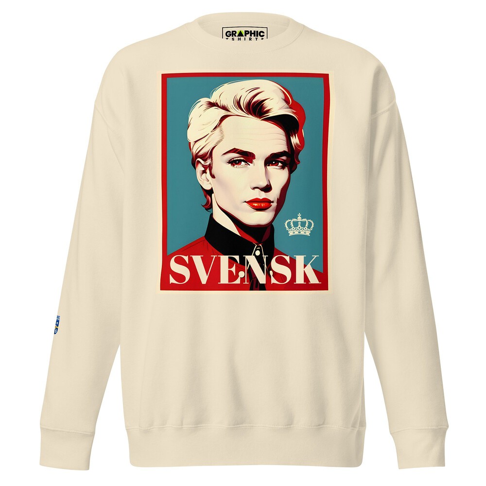 Unisex Premium Sweatshirt - Swedish Superstar Series v.3 — GRAPHIC T-SHIRTS