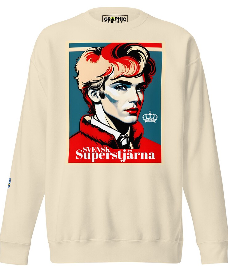 Unisex Premium Sweatshirt - Swedish Superstar Series v.1 | Sweatshirt | Buy Online | GRAPHIC T-SHIRTS