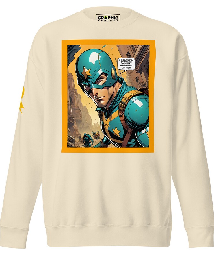 Unisex Premium Sweatshirt - Retribution: Heroes Unleashed v.62 | Sweatshirt | Buy Online | GRAPHIC T-SHIRTS