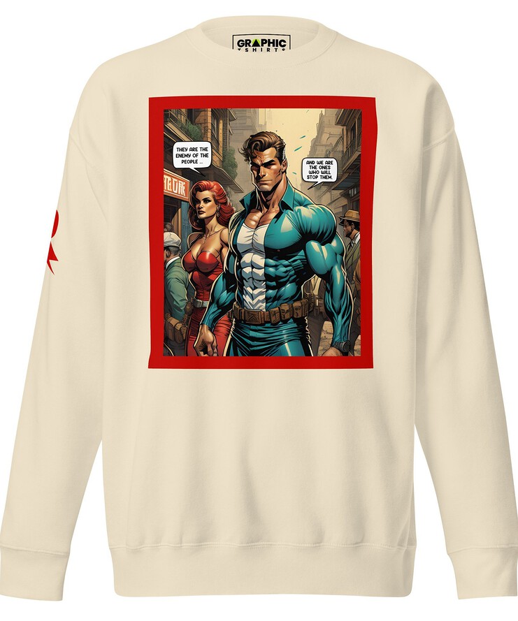 Unisex Premium Sweatshirt - Retribution: Heroes Unleashed v.57 | Sweatshirt | Buy Online | GRAPHIC T-SHIRTS