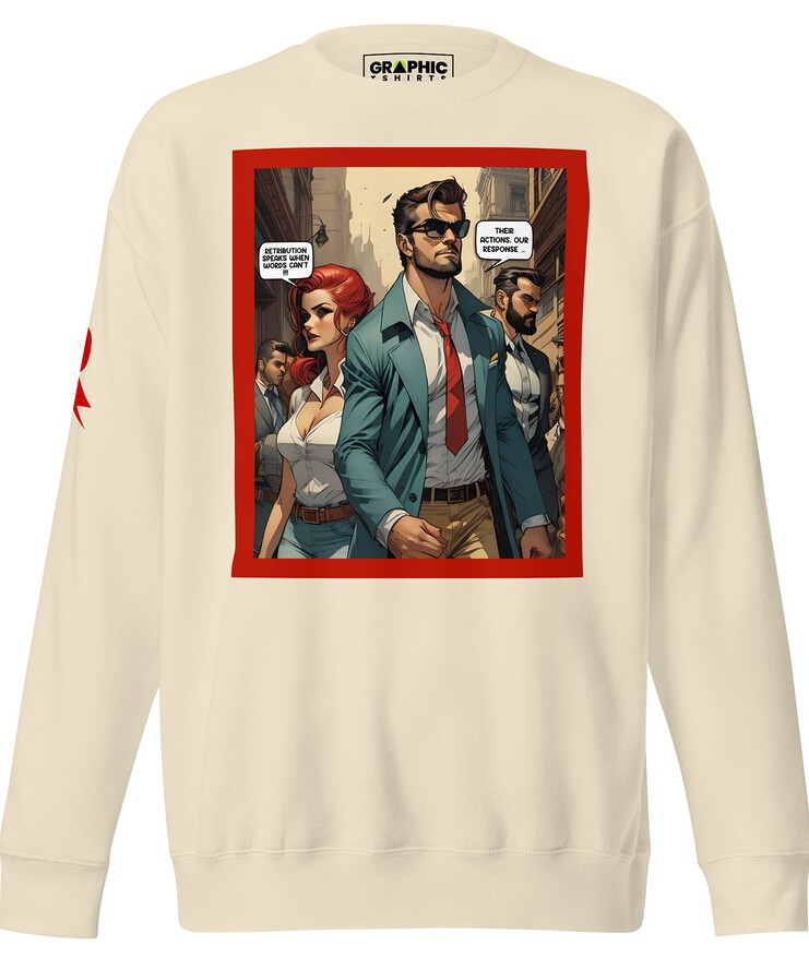 Unisex Premium Sweatshirt - Retribution: Heroes Unleashed v.51 | Sweatshirt | Buy Online | GRAPHIC T-SHIRTS