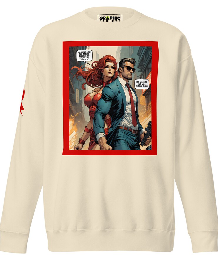 Unisex Premium Sweatshirt - Retribution: Heroes Unleashed v.49 | Sweatshirt | Buy Online | GRAPHIC T-SHIRTS