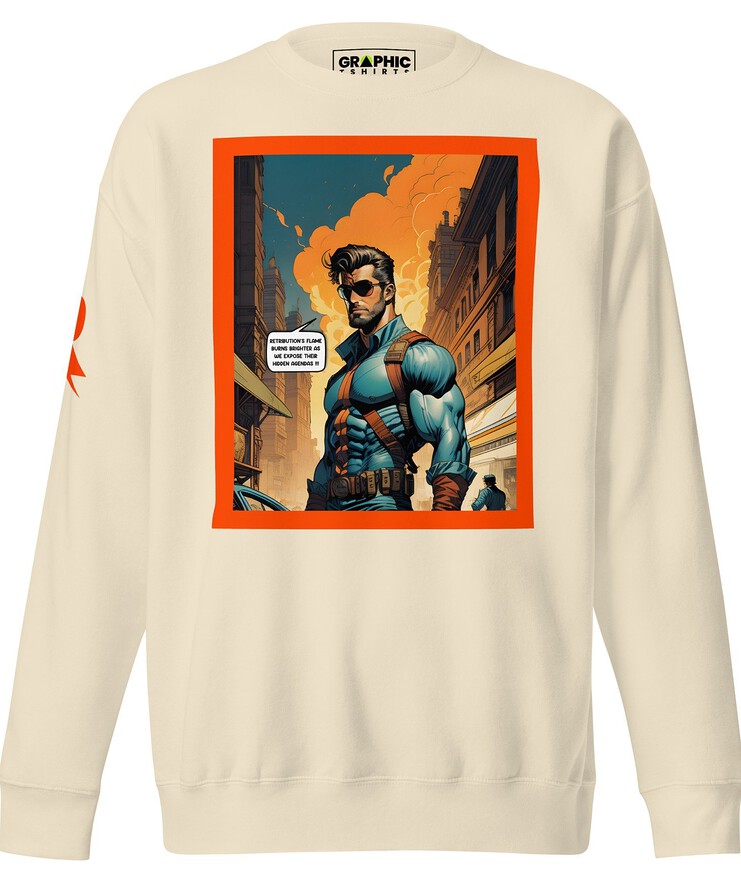 Unisex Premium Sweatshirt - Retribution: Heroes Unleashed v.25 | Sweatshirt | Buy Online | GRAPHIC T-SHIRTS