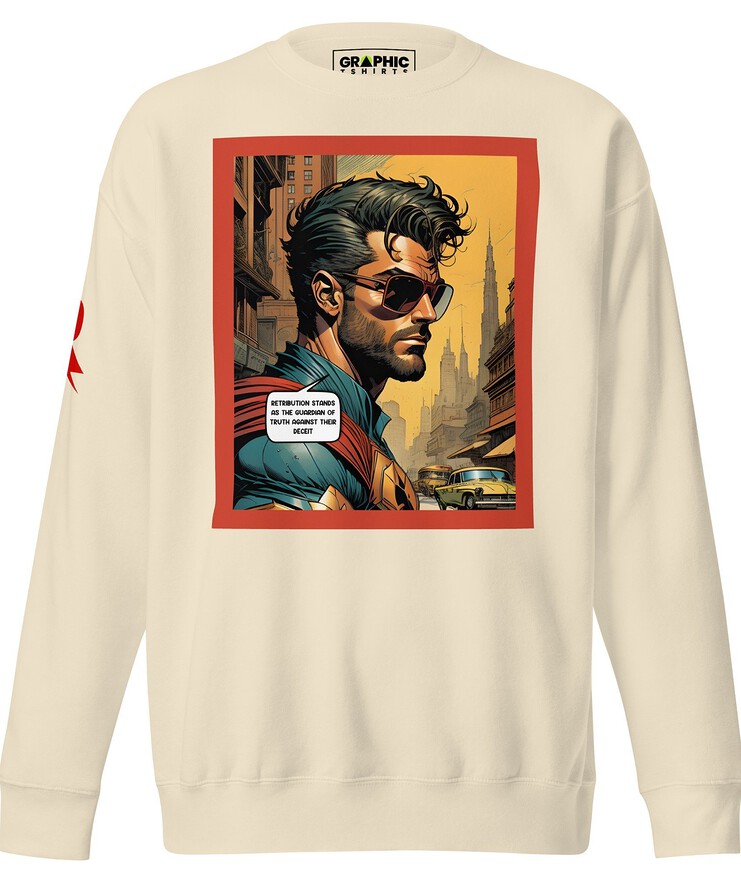 Unisex Premium Sweatshirt - Retribution: Heroes Unleashed v.4 | Sweatshirt | Buy Online | GRAPHIC T-SHIRTS