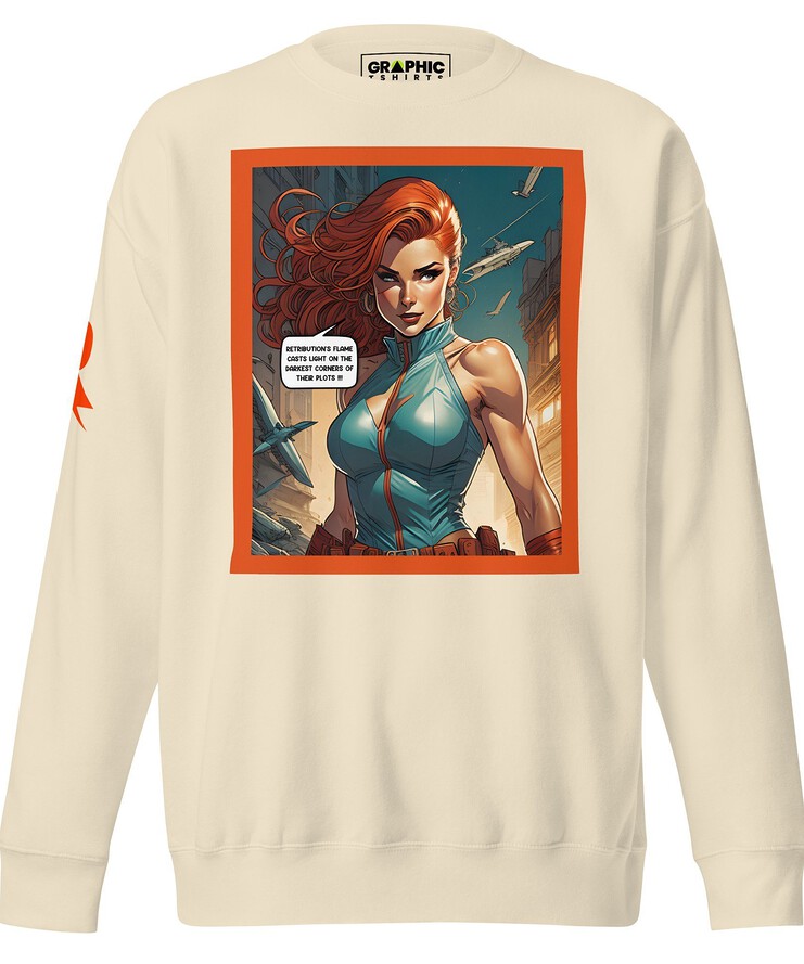 Unisex Premium Sweatshirt - Retribution: Heroes Unleashed v.2 | Sweatshirt | Buy Online | GRAPHIC T-SHIRTS