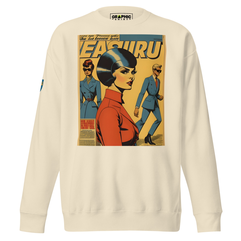 Unisex Premium Sweatshirt - Swedish Vintage Fashion Series v.13
