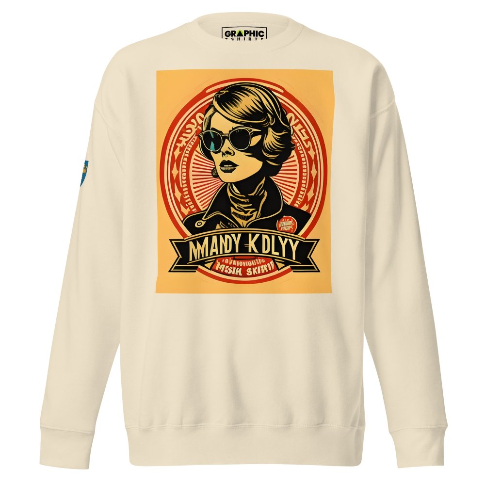 Unisex Premium Sweatshirt - Swedish Vintage Fashion Series v.5 — GRAPHIC T-SHIRTS