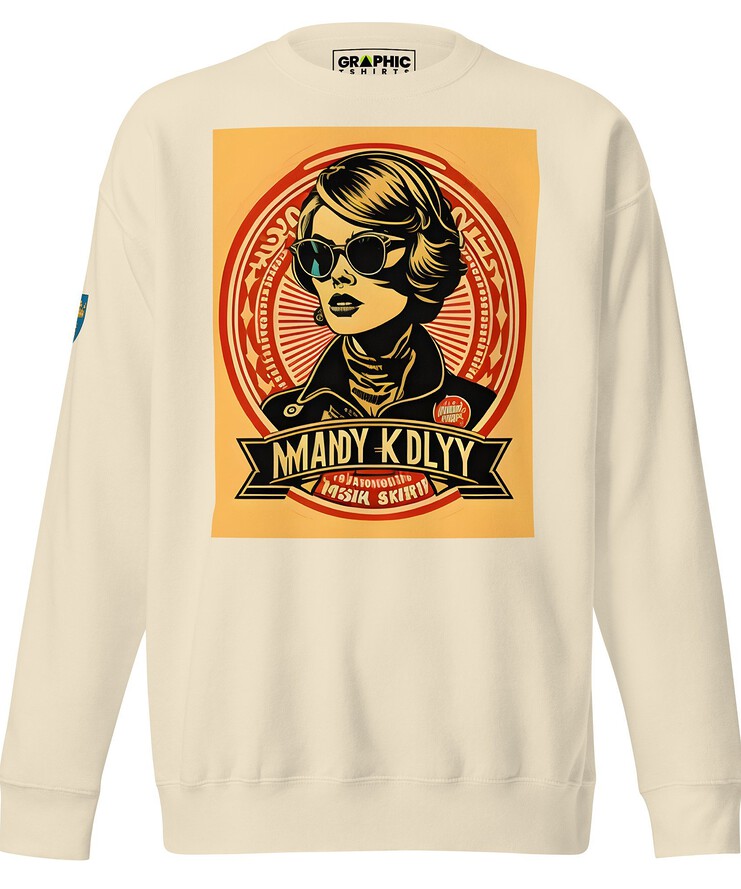 Unisex Premium Sweatshirt - Swedish Vintage Fashion Series v.5 | Sweatshirt | Buy Online | GRAPHIC T-SHIRTS