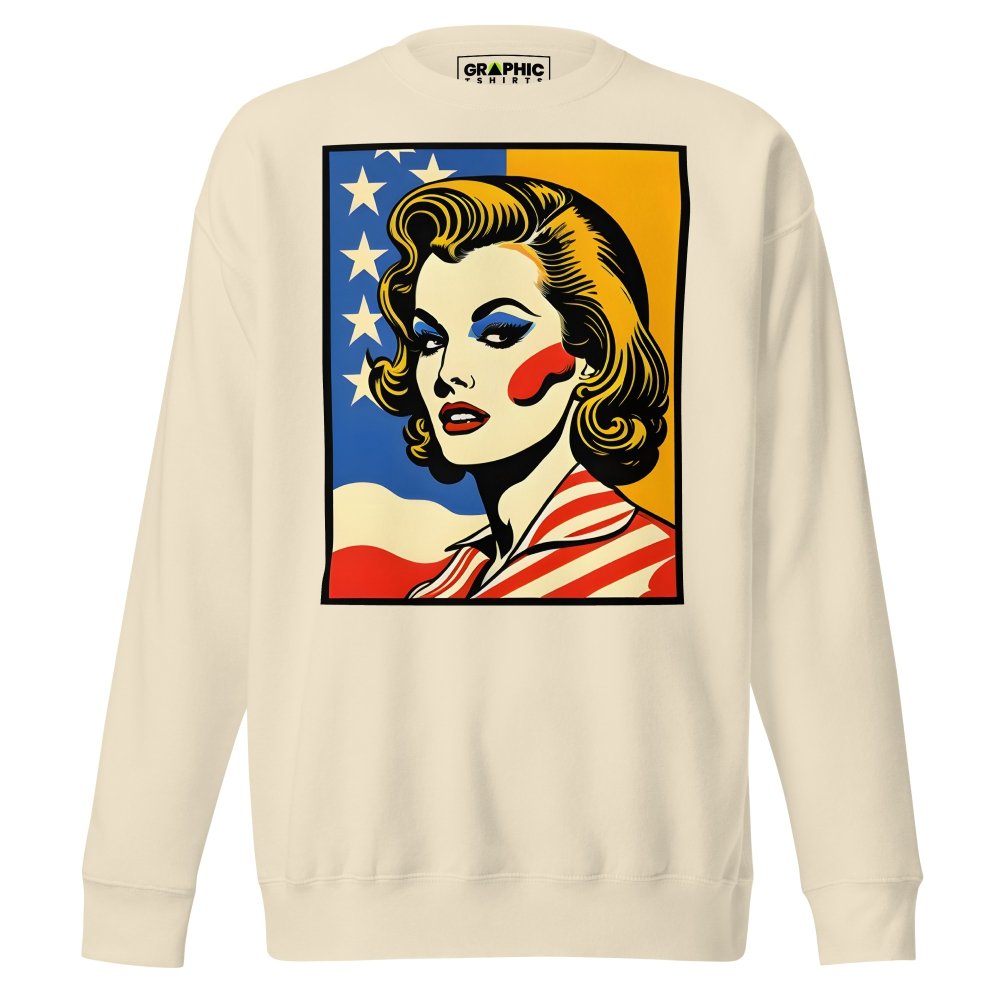 Unisex Premium Sweatshirt - Americana Series v.35 — GRAPHIC T-SHIRTS