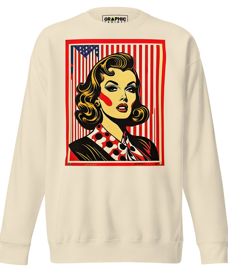 Unisex Premium Sweatshirt - Americana Series v.29 | Sweatshirt | Buy Online | GRAPHIC T-SHIRTS