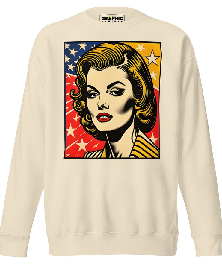 Unisex Premium Sweatshirt - Americana Series v.27 | Sweatshirt | Buy Online | GRAPHIC T-SHIRTS