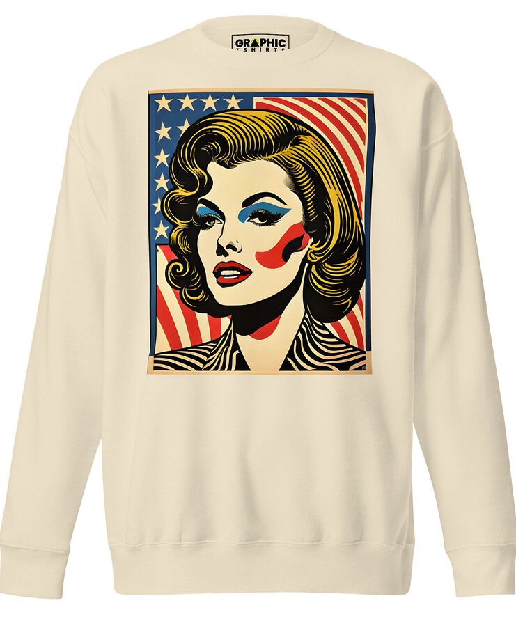 Unisex Premium Sweatshirt - Americana Series v.26 | Sweatshirt | Buy Online | GRAPHIC T-SHIRTS