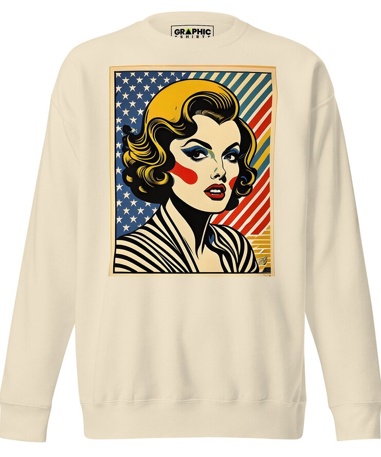 Unisex Premium Sweatshirt - Americana Series v.23 | Sweatshirt | Buy Online | GRAPHIC T-SHIRTS
