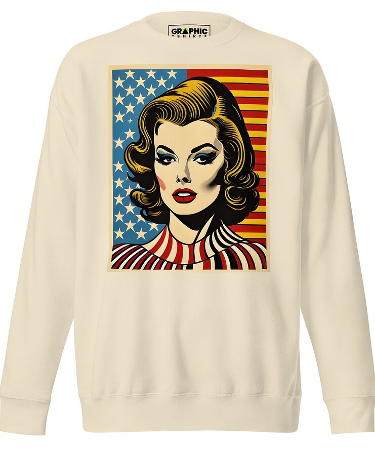 Unisex Premium Sweatshirt - Americana Series v.21 | Sweatshirt | Buy Online | GRAPHIC T-SHIRTS