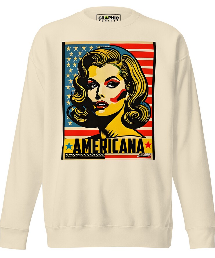 Unisex Premium Sweatshirt - Americana Series v.20 | Sweatshirt | Buy Online | GRAPHIC T-SHIRTS