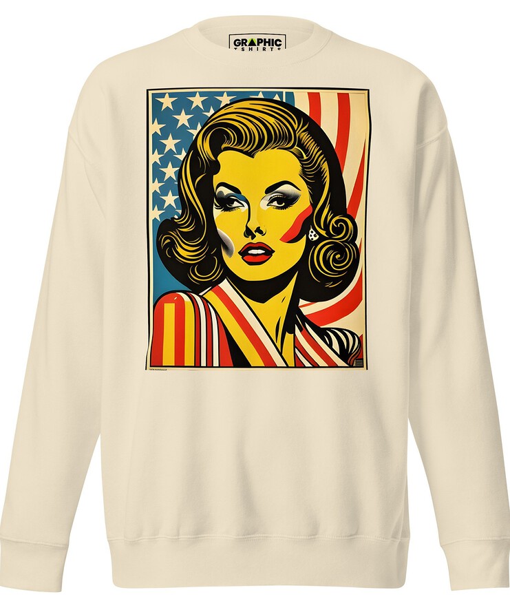 Unisex Premium Sweatshirt - Americana Series v.19 | Sweatshirt | Buy Online | GRAPHIC T-SHIRTS