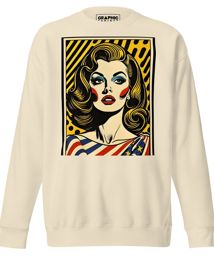 Unisex Premium Sweatshirt - Americana Series v.18 | Sweatshirt | Buy Online | GRAPHIC T-SHIRTS