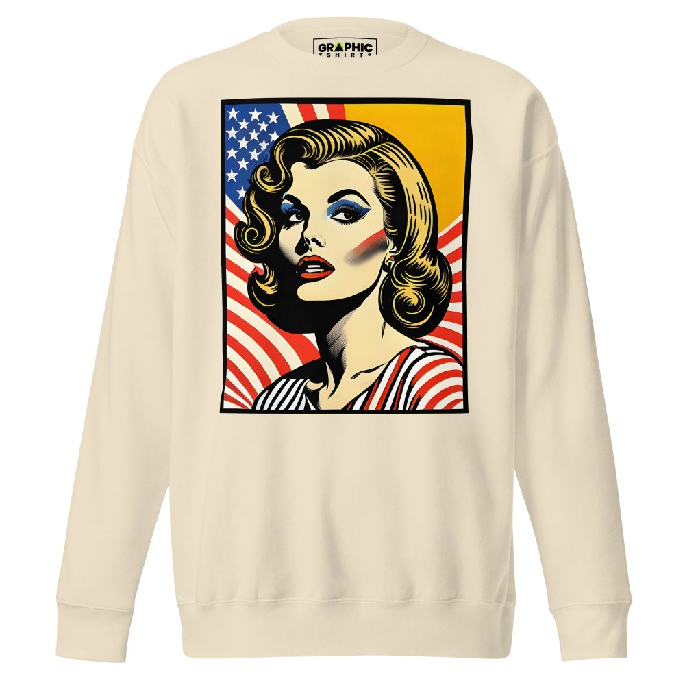 Unisex Premium Sweatshirt - Americana Series v.17 — GRAPHIC T-SHIRTS
