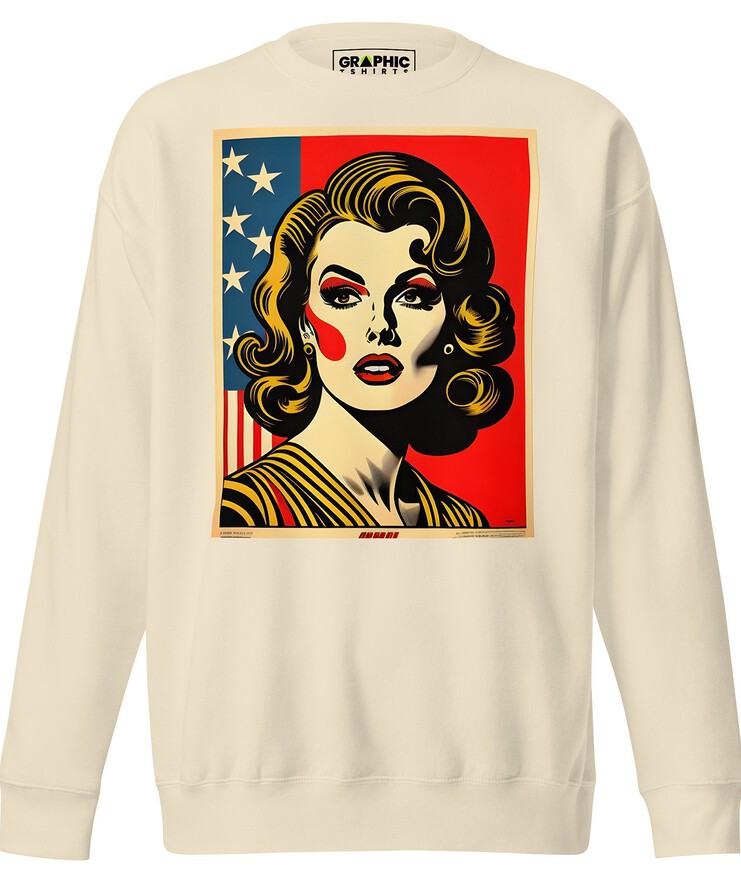 Unisex Premium Sweatshirt - Americana Series v.14 | Sweatshirt | Buy Online | GRAPHIC T-SHIRTS