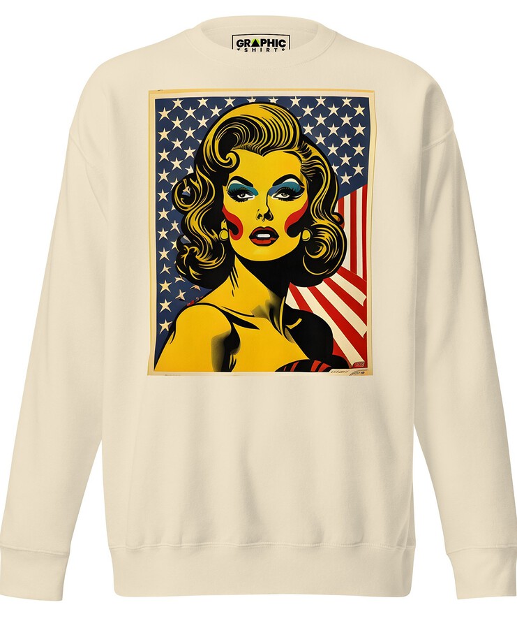 Unisex Premium Sweatshirt - Americana Series v.9 | Sweatshirt | Buy Online | GRAPHIC T-SHIRTS