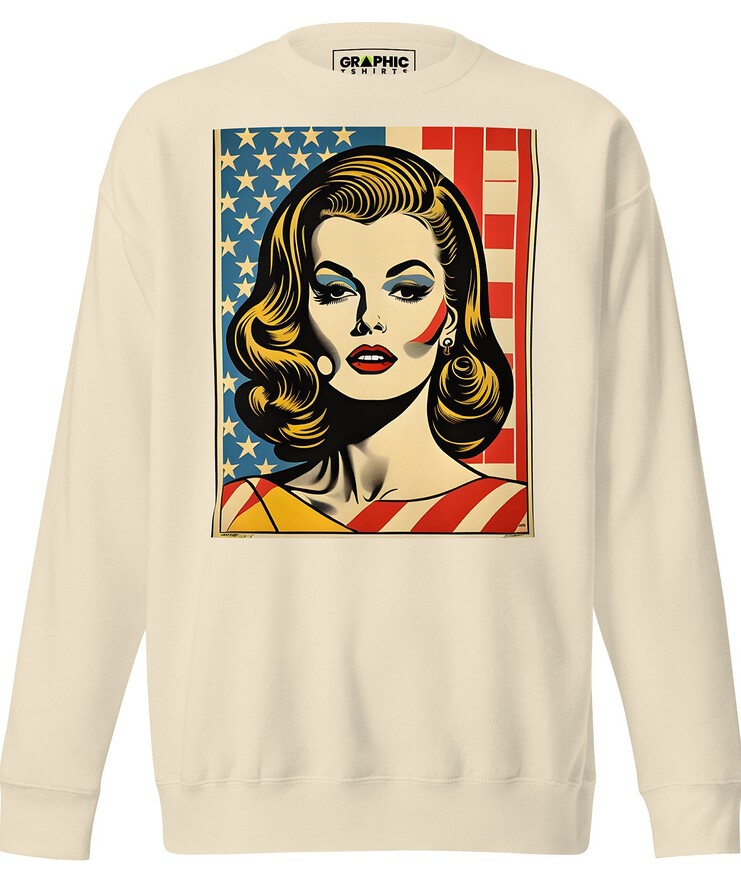 Unisex Crew Neck T-Shirt - Americana Series v.8 | T-Shirt | Buy Online | GRAPHIC T-SHIRTS