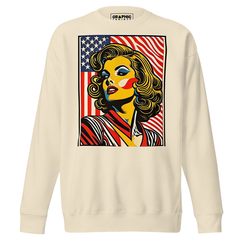Unisex Crew Neck T-Shirt - Americana Series v.6 — GRAPHIC T-SHIRTS