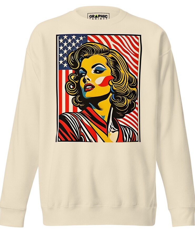 Unisex Crew Neck T-Shirt - Americana Series v.6 | T-Shirt | Buy Online | GRAPHIC T-SHIRTS