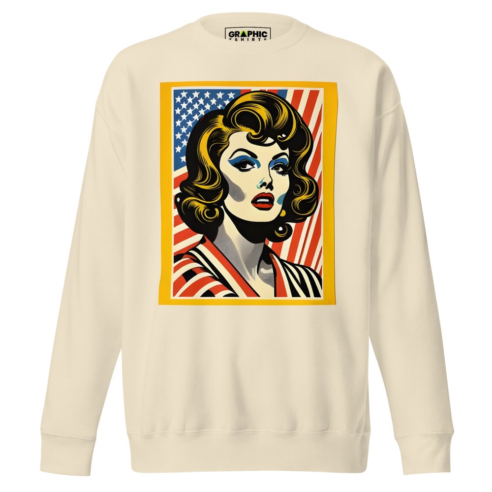 Unisex Crew Neck T-Shirt - Americana Series v.5 — GRAPHIC T-SHIRTS