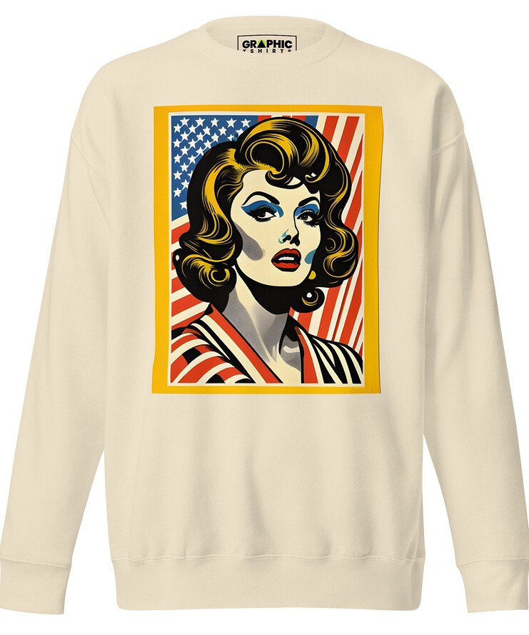 Unisex Crew Neck T-Shirt - Americana Series v.5 | T-Shirt | Buy Online | GRAPHIC T-SHIRTS
