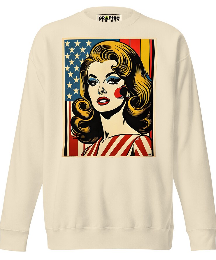 Unisex Crew Neck T-Shirt - Americana Series v.4 | T-Shirt | Buy Online | GRAPHIC T-SHIRTS