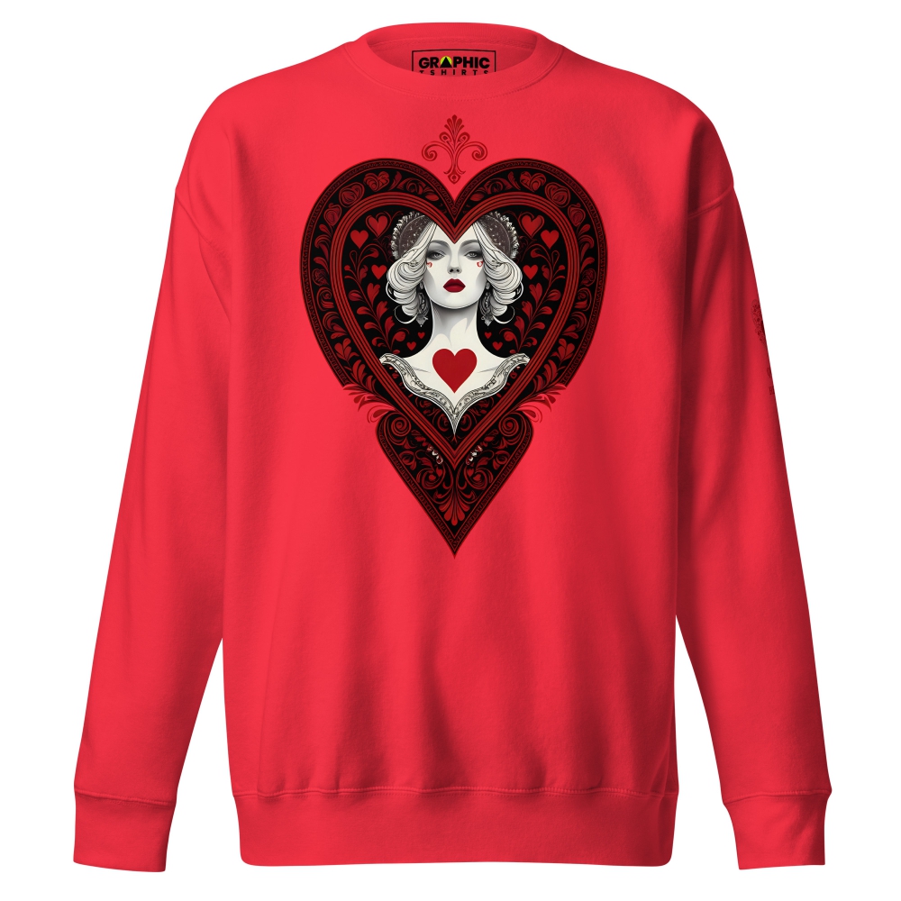 Unisex Premium Sweatshirt - Queen Of Hearts Series v.28