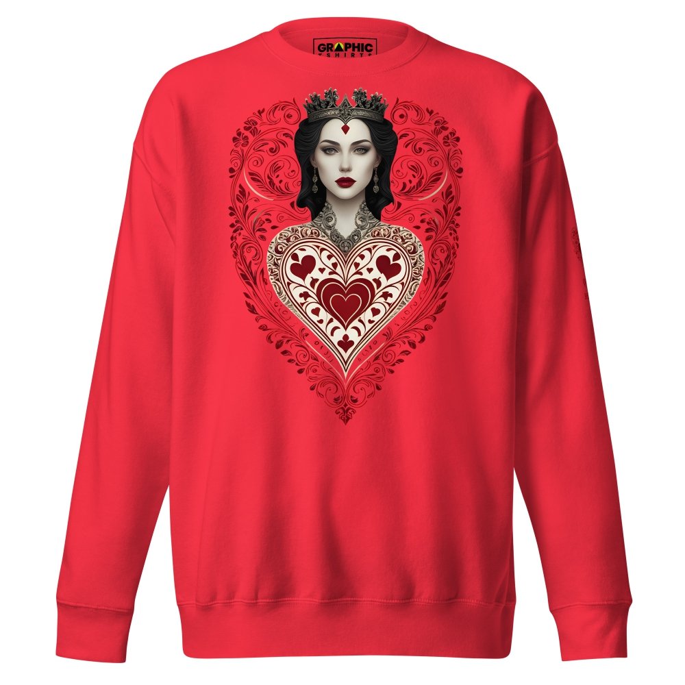 Unisex Premium Sweatshirt - Queen Of Hearts Series v.22 — GRAPHIC T-SHIRTS