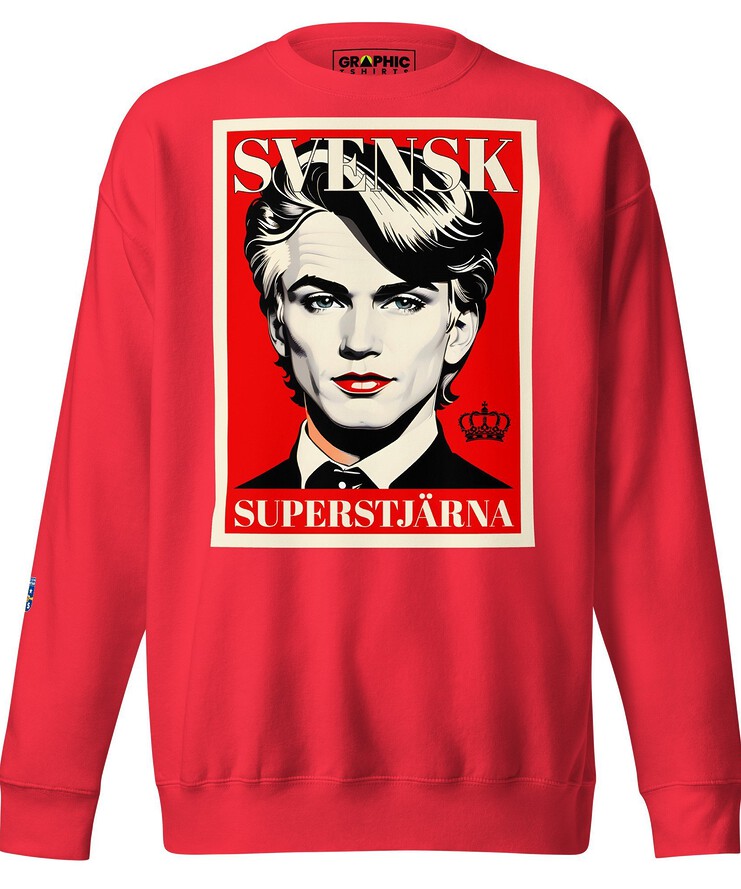 Unisex Premium Sweatshirt - Swedish Superstar Series v.29 | Sweatshirt | Buy Online | GRAPHIC T-SHIRTS