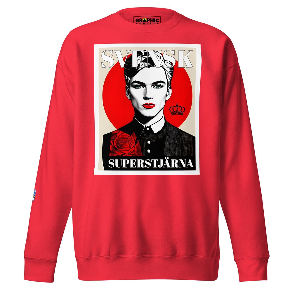 Unisex Premium Sweatshirt - Swedish Superstar Series v.28 — GRAPHIC T-SHIRTS