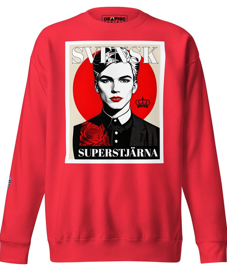Unisex Premium Sweatshirt - Swedish Superstar Series v.28 | Sweatshirt | Buy Online | GRAPHIC T-SHIRTS