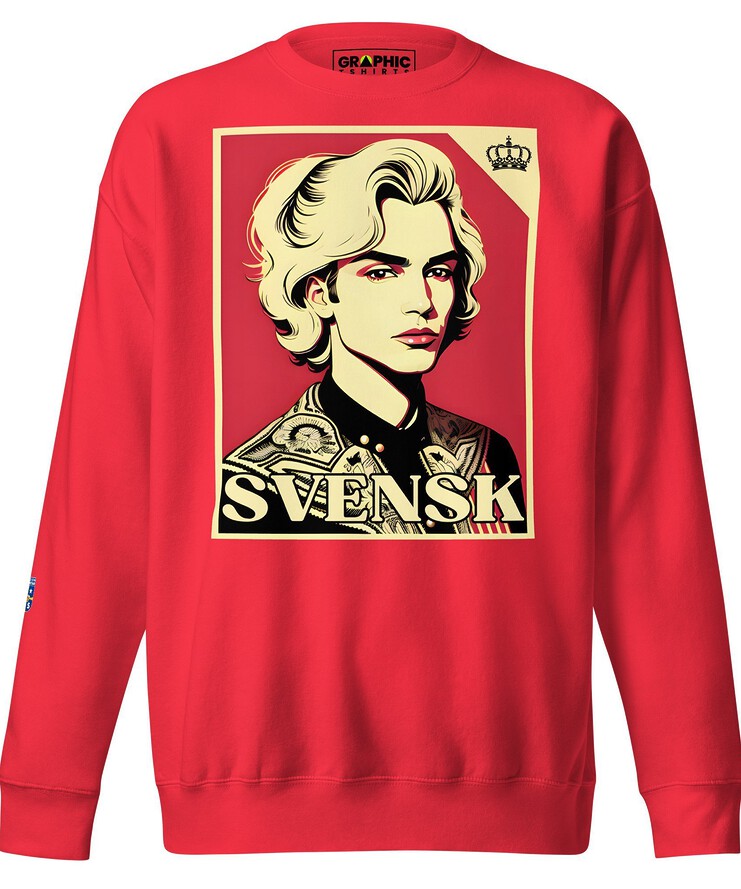 Unisex Premium Sweatshirt - Swedish Superstar Series v.15 | Sweatshirt | Buy Online | GRAPHIC T-SHIRTS