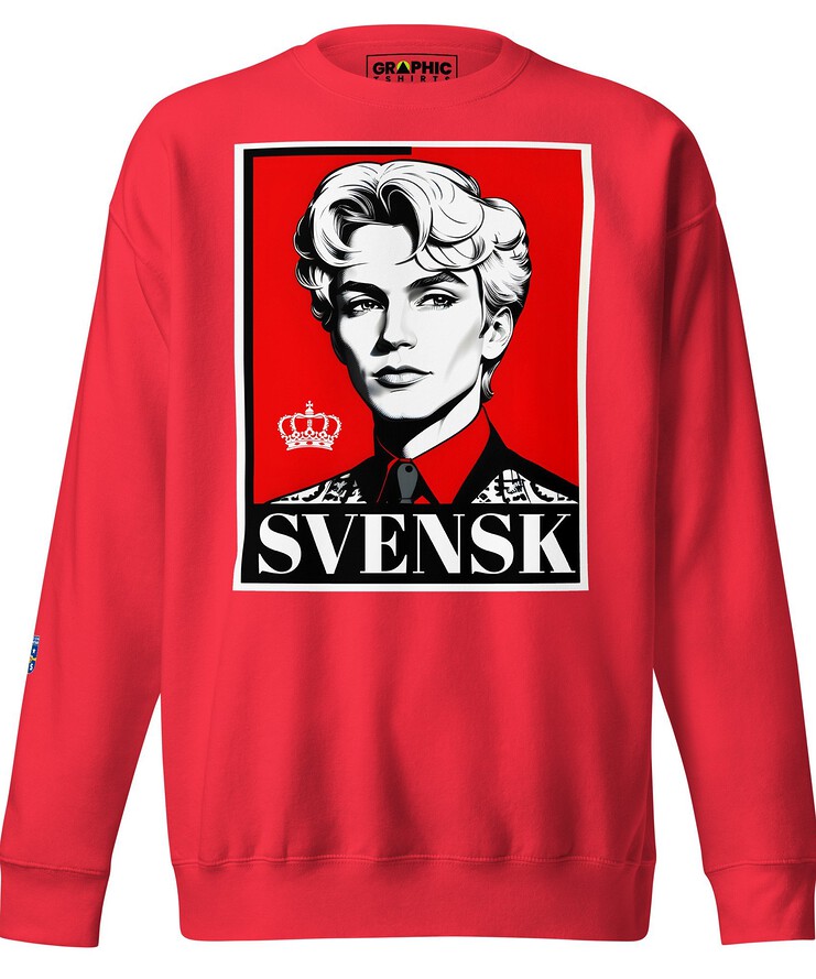 Unisex Premium Sweatshirt - Swedish Superstar Series v.13 | Sweatshirt | Buy Online | GRAPHIC T-SHIRTS