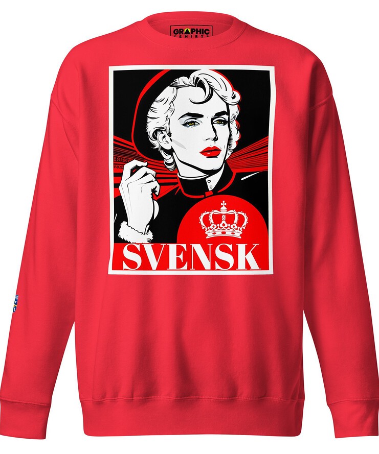 Unisex Premium Sweatshirt - Swedish Superstar Series v.11 | Sweatshirt | Buy Online | GRAPHIC T-SHIRTS