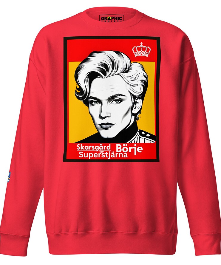 Unisex Premium Sweatshirt - Swedish Superstar Series v.6 | Sweatshirt | Buy Online | GRAPHIC T-SHIRTS