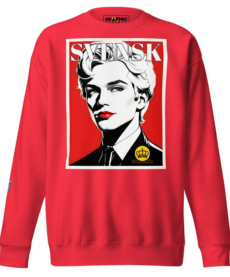 Unisex Premium Sweatshirt - Swedish Superstar Series v.4 | Sweatshirt | Buy Online | GRAPHIC T-SHIRTS