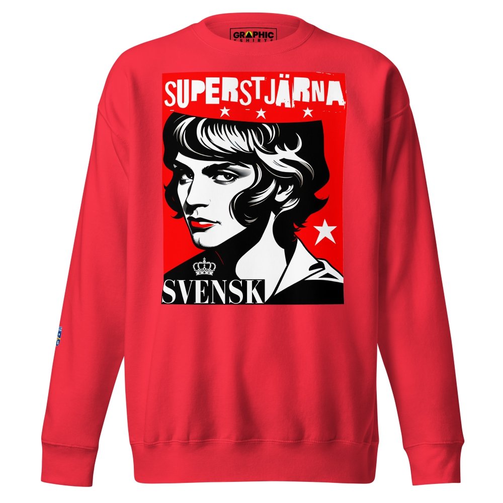 Unisex Premium Sweatshirt - Swedish Superstar Series v.2 — GRAPHIC T-SHIRTS